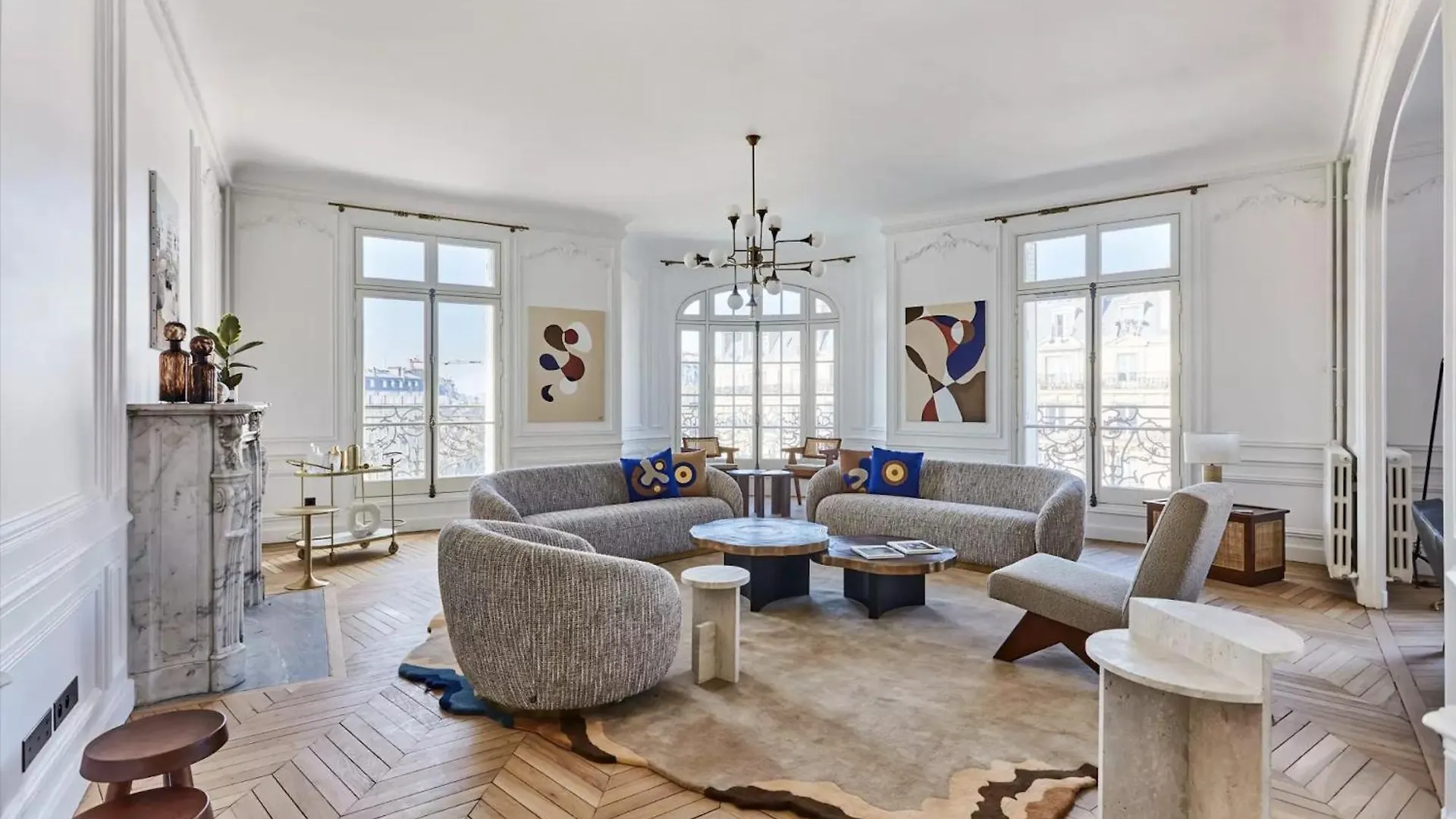 Luxueux Appartement Familial 5 Bd, Parc Monceau Párizs