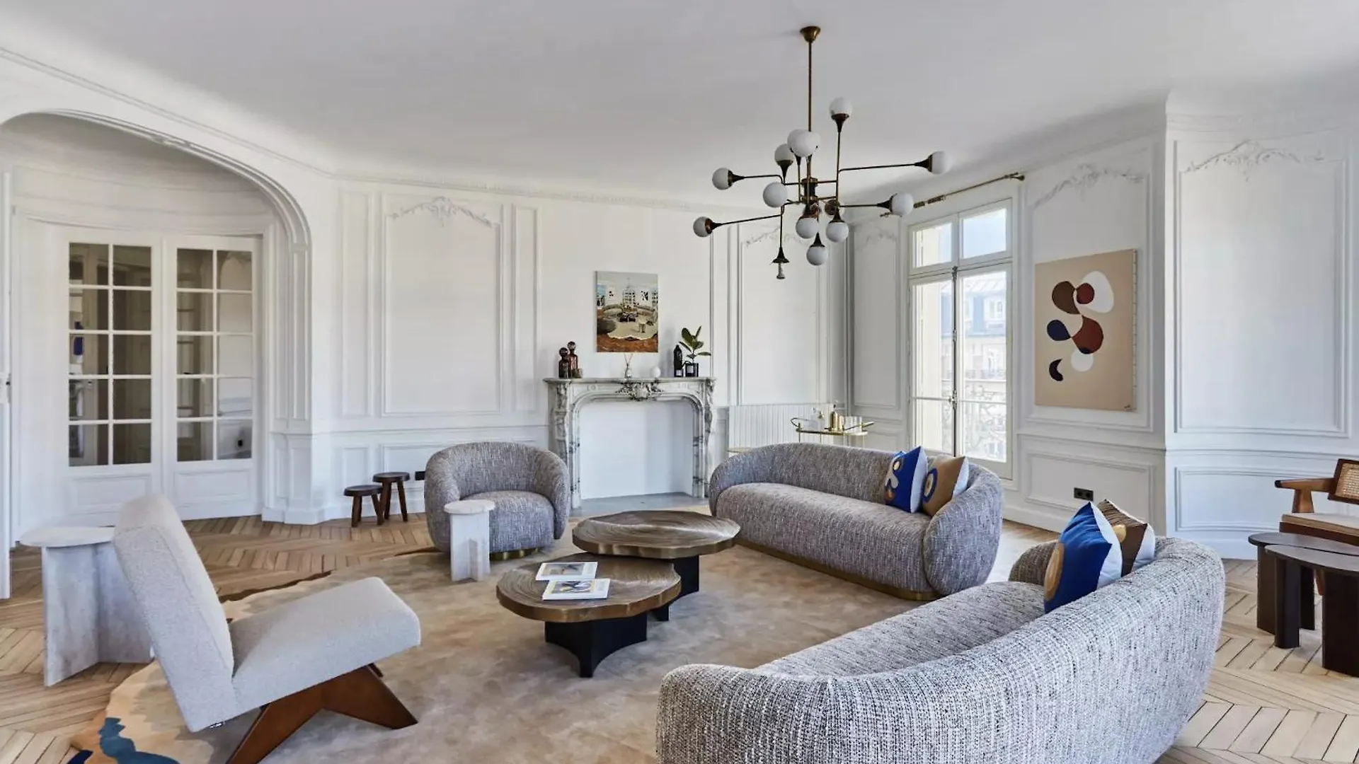 Apartment Luxueux Appartement Familial 5 Bd, Parc Monceau Paris France